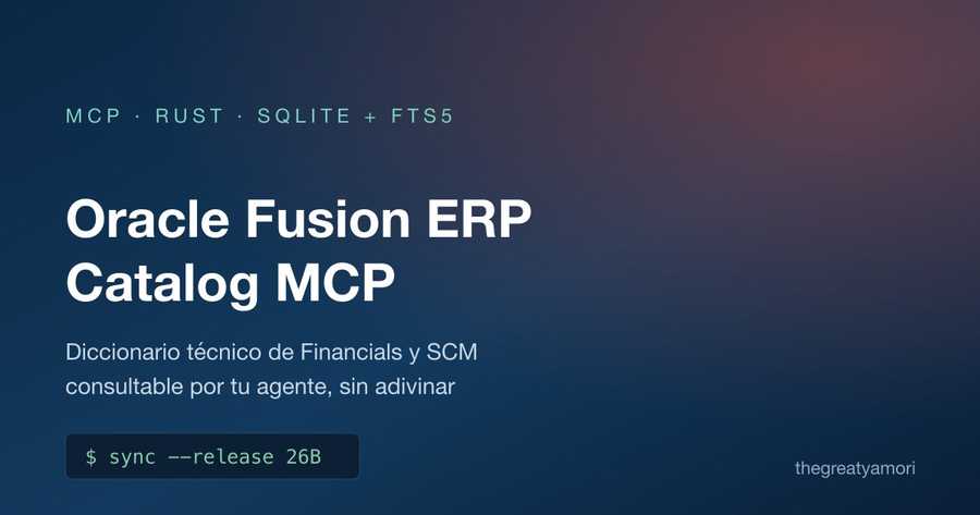 Un MCP en Rust para consultar la documentación de las tablas de Oracle Fusion ERP